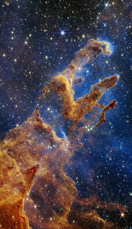 De ‘Pillars of creation’ zoals nooit eerder gezien