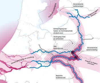 Nederlandse waterlinie onder druk: tussen zeespiegelstijging en rivierdroogte