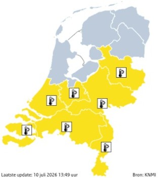 Nationaal Hitteplan van het RIVM geactiveerd. In stedelijke gebieden het warmst