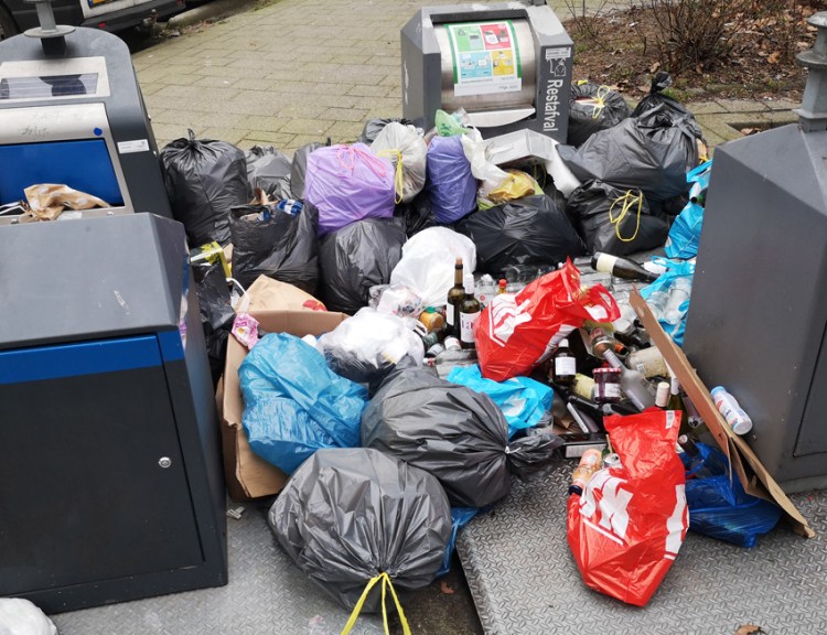 6 kilo minder afval per inwoner in 2025