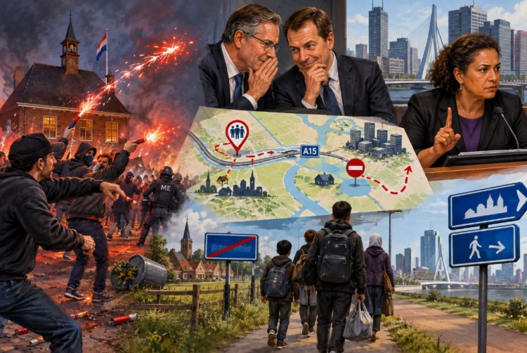 Niemand wil asielzoeker: Barendrecht schuift door, Rotterdam sluit de deur