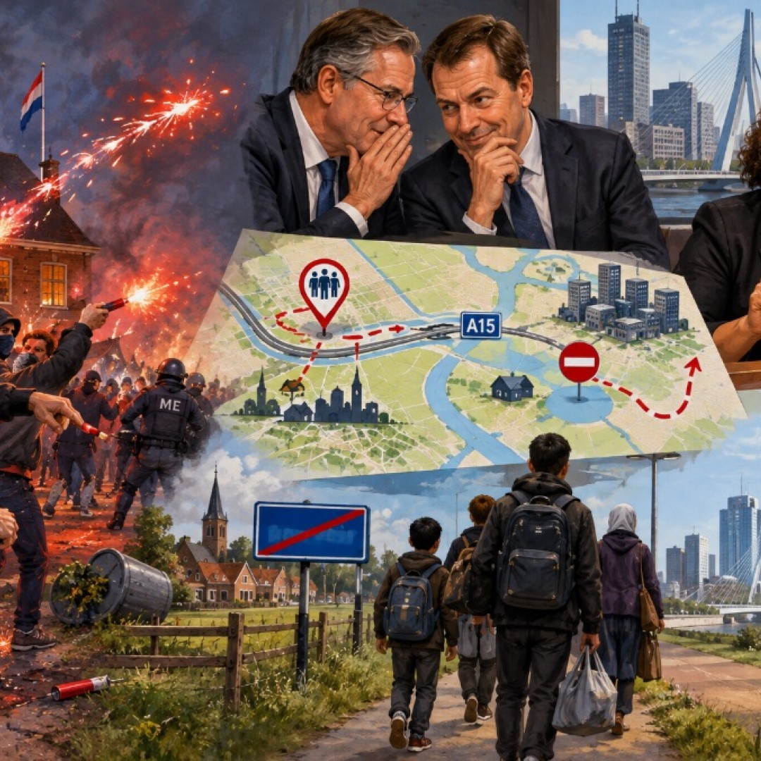 Niemand wil asielzoeker: Barendrecht schuift door, Rotterdam sluit de deur
