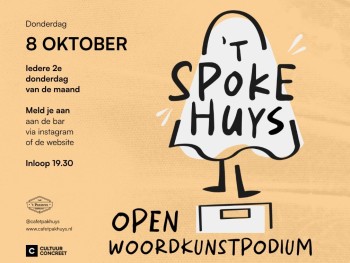 't Spoke Huys - Open Woordkunstpodium