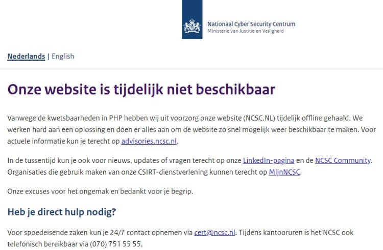 Kwetsbaarheid in PHP vormt ernstig gevaar voor WordPress-sites ofwel 70% van Internet