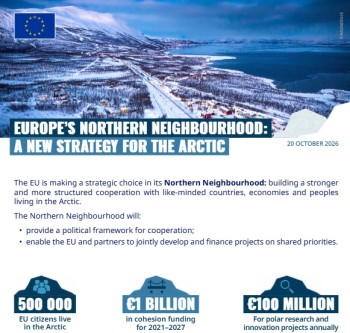 EU presenteerde plannen voor Noordpoolgebied, Visserij en Digitale zaken