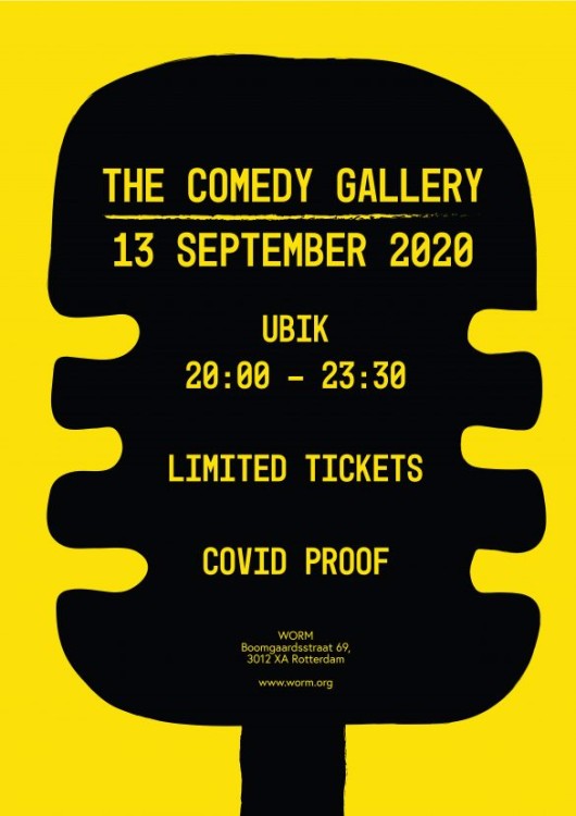 THE COMEDY GALLERY – SEPTEMBER EDITION Stand-up Comedy in English