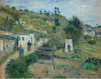 Album afbeelding 1: Camille Pissarro, Les Coteaux d'Auvers, 1882