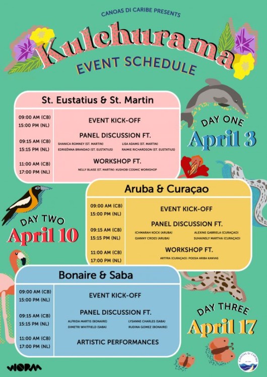 KULCHURAMA DAY 1 (+ video) : STATIA & SXM Fundraiser for Aruba, Bonaire, Curacao, Saba, St. Martin and St. Eustatius