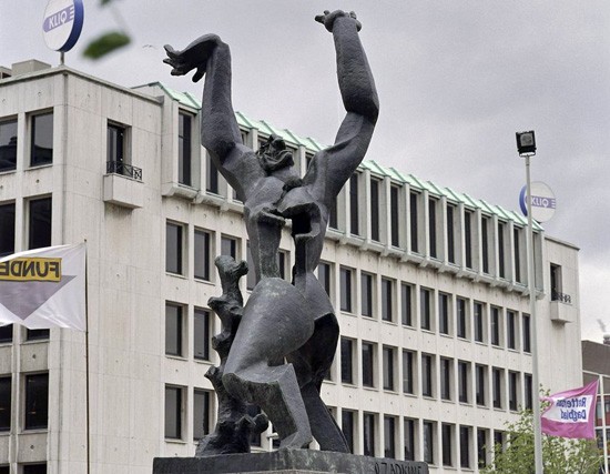 Steunbetuiging aan Oekraïne op Plein 1940 Zaterdag 12 maart