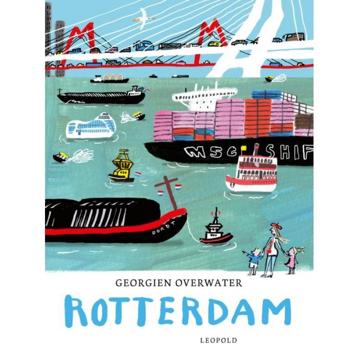 Georgien Overwater komt met rijk geïllustreerd prentenboek over Rotterdam